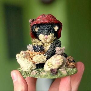 VTG Mini Boyds Bears and Friends Cute Cottagecore Figurine Decor Accent